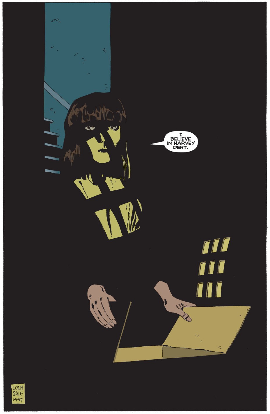 Comic book panel